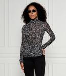 Блуза Patrizia Pepe Slim Fit, черный - фото 3