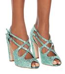 Блестящие сандалии Miu Miu, Acqua - фото 4