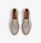 Замшевые сапоги Andvari Santoni, серый - фото 2