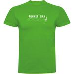Футболка Kruskis Runner DNA, зеленый - фото
