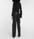 Кожаные брюки Алисса STOULS, черный - фото 3