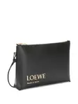 Клатч с логотипом Loewe, черный - фото 3
