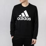 Толстовка adidas MH BOS CREW FT Round Neck Pullover Black, черный - фото 3