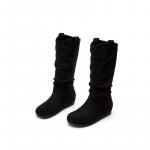 Женские сапоги до колена Daphne, fleece-lined camel - фото 12