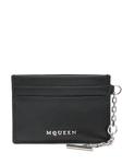 Alexander McQueen держатель для карт Sling, черный - фото