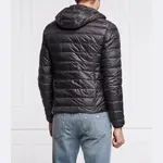 Пуховик стандартного кроя Ea7, черный - фото 2