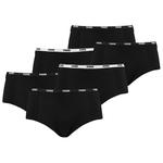Трусы Puma Panty 6er Pack, черный - фото