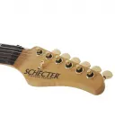 Совершенно новая гитара Schecter California Classic прозрачного янтарного цвета - фото 6