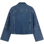 Джинсовая куртка женская Calvin Klein, синий - фото 2