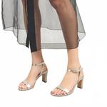 Women's Bernadette Sandal In Gold AGL - фото 5