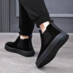 Челси ботинки мужские черные LUOMAIKE - фото 6