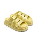 Тапочки с золотистым блеском Ugg, мультиколор - фото 3