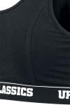 Бюстье Urban Classics Ladies Logo Bra, черный - фото 4