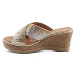 Сланцы на танкетке Patrizia, bone multi - фото 3