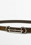 Ремень Massimo Dutti Belt, Mottled Brown - фото 3