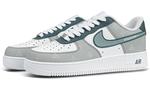 Кроссовки Air Force 1 Coverage Low top Unisex Gray Nike, светло-серый - фото 5