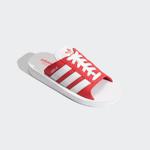Шлепанцы Adidas GAZELLE BEACH SLIDES, цвет Red/White - фото 4