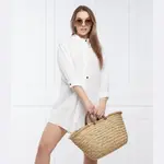 Шелковая рубашка оверсайз Peserico, белый - фото 2