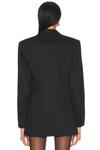 Хлопковый блейзер для пошива Alexandre Vauthier, Black - фото 3
