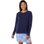 Пуловер Lilly Pulitzer Beach Comber Pullover, цвет True Navy - фото 4