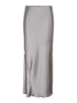 Юбка Noisy May Curve NMSASHA, серебристо-серый - фото