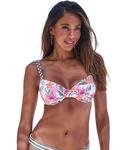 Бикини с узором: верх и низ LASCANA, White printed - фото