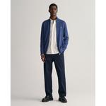Кардиган Gant Casual Cotton, синий - фото 4