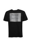 Футболка с принтом Nassau, черный - фото