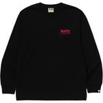Long sleeve Graphic T shirt A BATHING APE, черный - фото 6