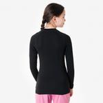 Мужская тренировочная футболка Tarmak NBA с длинными рукавами - чёрная - фото 3