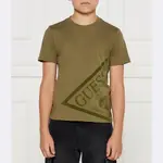 Футболка стандартного кроя Guess, хаки - фото