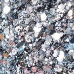 Пудра для ногтей - Gemstone Effect SILVER, Raisin - фото 2