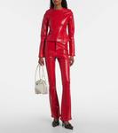 Кроп-топ Acne Studios, Red/Red - фото 2