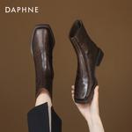 DAPHNE Ботильоны женские Brown Unlined/Black Unlined - фото 13