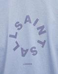 Синяя футболка AllSaints Tierra - фото 5