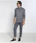 Шерстяной свитер regular fit Calvin Klein, серый - фото 2