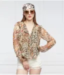 Блуза Regular fit Liu Jo, коричневый - фото 3