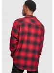 Фланелевые рубашки Urban Classics в черно-красном цвете - фото 9