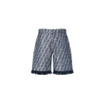 Бермуды из денима FENDI, синий - фото