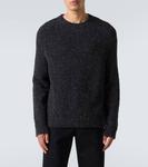 Свитер из кашемировой смеси Aksel The Row, Charcoal - фото 3