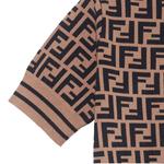 Детский свитер FENDI, коричневый - фото 12