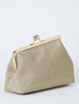 Асимметричная клатч-сумка John Lewis, Gold - фото 3