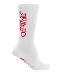 Носки с логотипом Off White, белый - фото