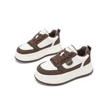 Кроссовки DAPHNE Skateboarding Shoes Women's Mid-top, бежевый/черный - фото 4
