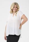 Блуза Kaffe Curve ALIA , Chalk/Off-White - фото