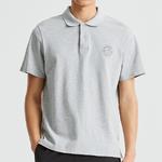 Футболка поло унисекс CAT, черная - фото 8