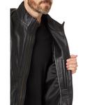 Куртка Cole Haan Smooth Lamb Jacket, Black 2 - фото 4