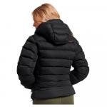 Куртка Superdry Microfibre Padded, черный - фото 2