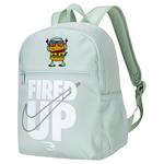 Nike Полиэстеровый рюкзак унисекс оливковый, Spider - фото 5