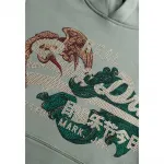 Худи Superdry Tokyo Vl Relaxed Fit, зеленый - фото 2